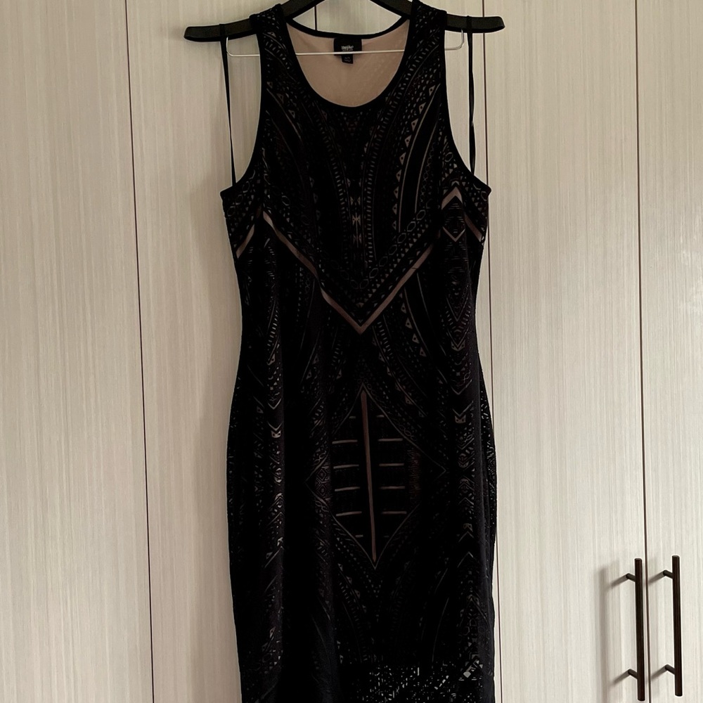 Black Sleeveless Midi